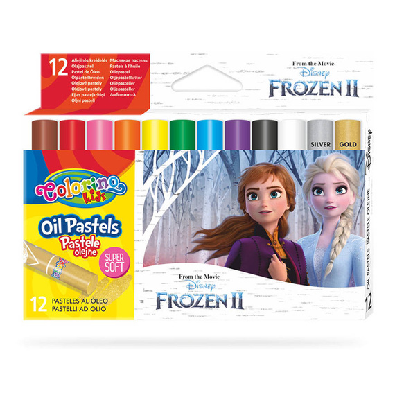 Pastele olejne 12 kol. Frozen Colorino Disney 91116PTR