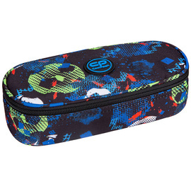 Pencil case CoolPack Campus Camo Mesh Yellow 98410CP No. B62068