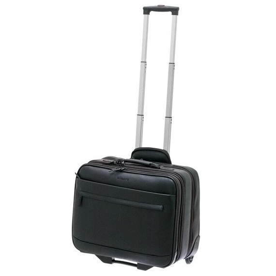 Torba biznesowa na laptopa 17" na kółkach Oran Davidt's 282.114.01 Czarna