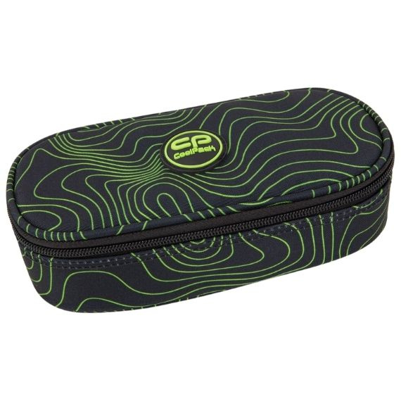 Pencil case CoolPack Campus Camo Mesh Yellow 98410CP No. B62068