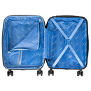 Mała walizka z ABS-u Black Horse Bentley 20" PT-0069-20 granatowa