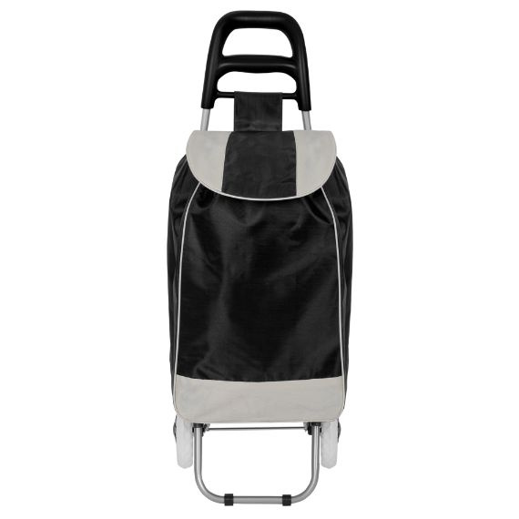 Wózek zakupowy na kółkach Black Horse czarny DC-307B-1 BLACK