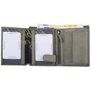 Portfel ze skóry naturalnej szary Black Hawk GBK-109 SZARY