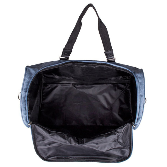 Torba podróżna 51 cm Leonardo Niebieska