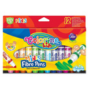 Flamastry Mini Zmywalne 12 kolorów Colorino Kids 32117PTR