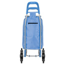 Wózek zakupowy na kółkach składany North Square Davidt's 732.325.34 Czarny