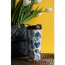 Kubek termiczny do kawy 440 ml niebieski 70587