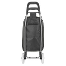 Wózek zakupowy na kółkach Black Horse szary DC-307B-1 GRAY