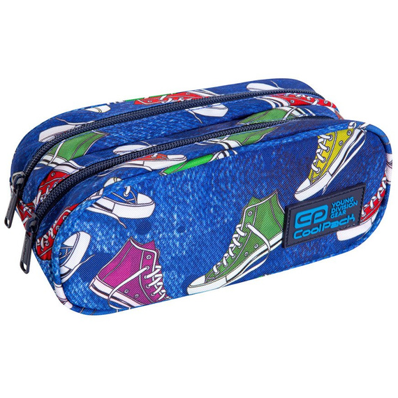 Piórnik szkolny dwukomorowy CoolPack Clever Twist 57969CP C65232