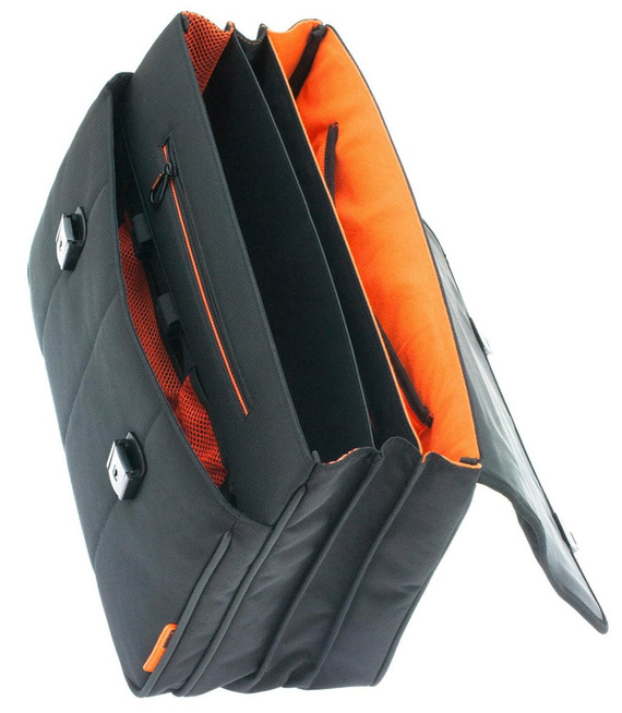 Teczka biznesowa na laptopa 17" Davidt's Czarna 257.112.01