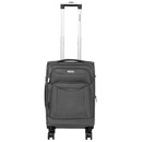 Mała walizka na kółkach 20" Black Horse Lincoln KC-230069-20 szara