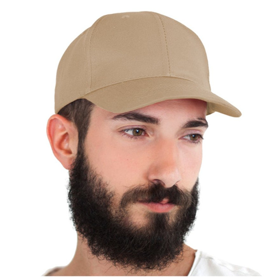 Czapka z daszkiem bejsbolówka START SIX KHAKI