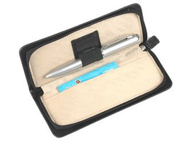 Etui na długopisy VERUS czarne London 76