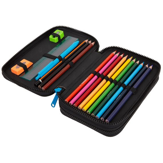 Piórnik szkolny podwójny z wyposażeniem CoolPack Jumper 2 Skate Night F066930