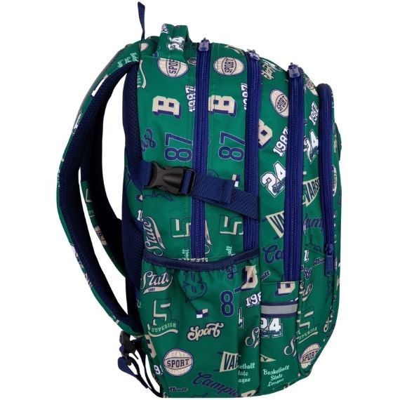 Plecak młodzieżowy szkolny CoolPack Factor American Retro F002901