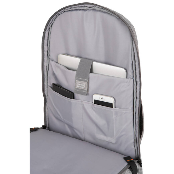 Plecak miejski na laptop Coolpack Hike szary F116021