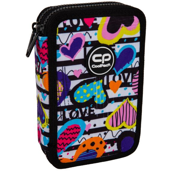 Piórnik szkolny podwójny z wyposażeniem CoolPack Jumper 2 Diary F066936