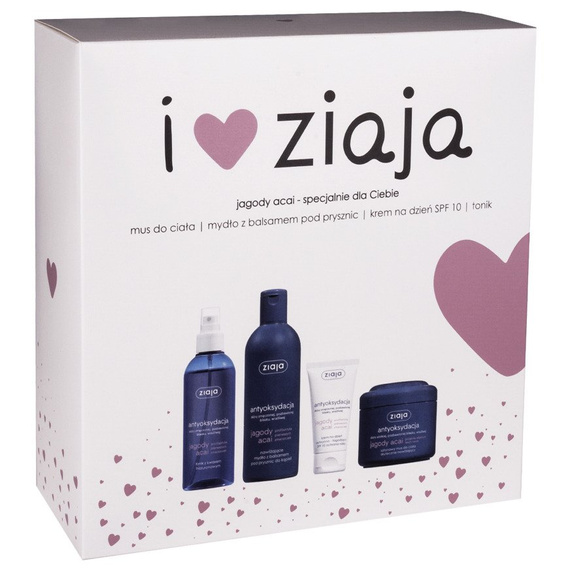 Ziaja Zestaw Świąteczny Jagody Acai 