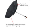 Parasol męski automatyczny R&B RB-257 Czarny