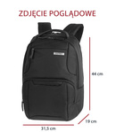 Plecak biznesowy Coolpack Citizen Black 12775CP nr A173