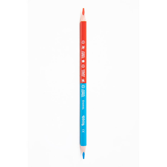 Kredki ołówkowe trójkątne Disney Spiderman 12/24 Colorino Kids 91796PTR