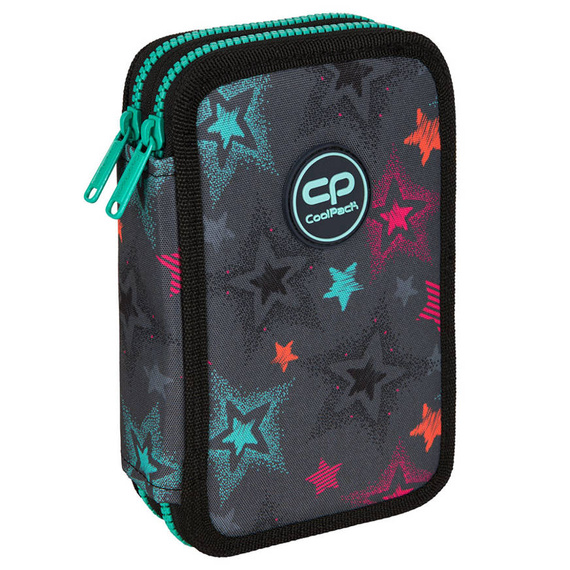 Piórnik szkolny podwójny z wyposażeniem CoolPack Jumper 2 Milky Way E66585