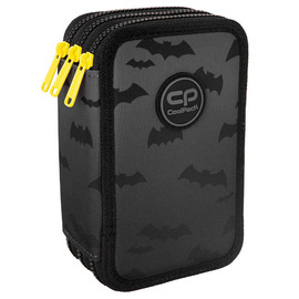 Piórnik szkolny potrójny z wyposażeniem CoolPack Jumper 3 Darker Night F067680