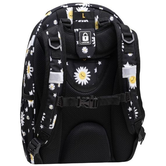 Plecak szkolny tornister CoolPack Turtle Daisy Black F015817