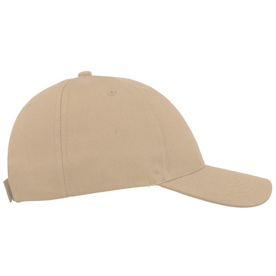 Czapka z daszkiem bejsbolówka START SIX KHAKI