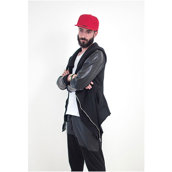 Czapka z daszkiem snapback SNAP FIVE BLACK