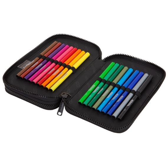 Piórnik szkolny podwójny z wyposażeniem CoolPack Jumper 2 Tiger F066931