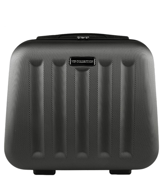 Kosmetyczka - kuferek usztywniany Vip Collection Benelux 14" Szara