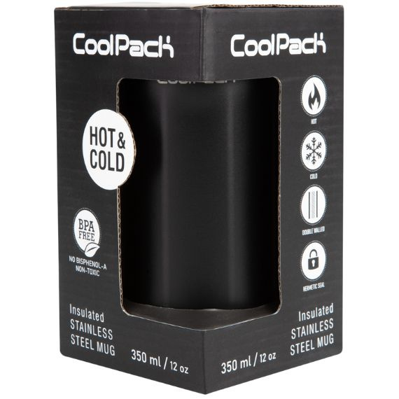Kubek termiczny Coolpack Coffee Mug Black Z29011