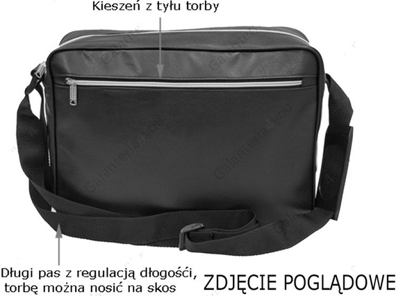 Duża torba szkolna młodzieżowa Mr Thomas TOB-8 Taxi