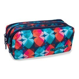 Piórnik szkolny trzykomorowy CoolPack Primus Magic Leaves 33710CP nr B60013