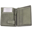 Portfel ze skóry naturalnej szary Black Hawk GBK-109 SZARY