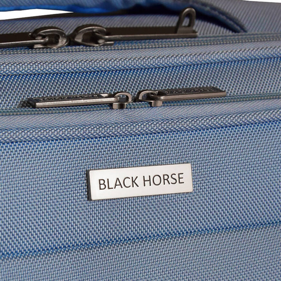 Duża walizka na kółkach 28" Black Horse Lincoln KC-230069-28 niebieska