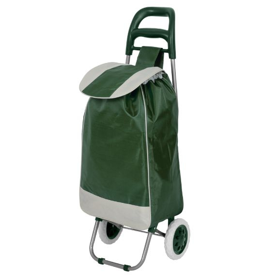 Wózek zakupowy na kółkach składany North Square Davidt's 732.325.34 Czarny