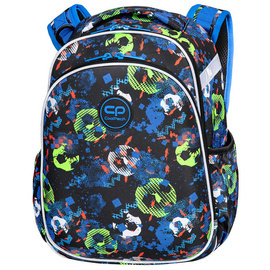 Plecak szkolny CoolPack Turtle Football Blue 2 D015336