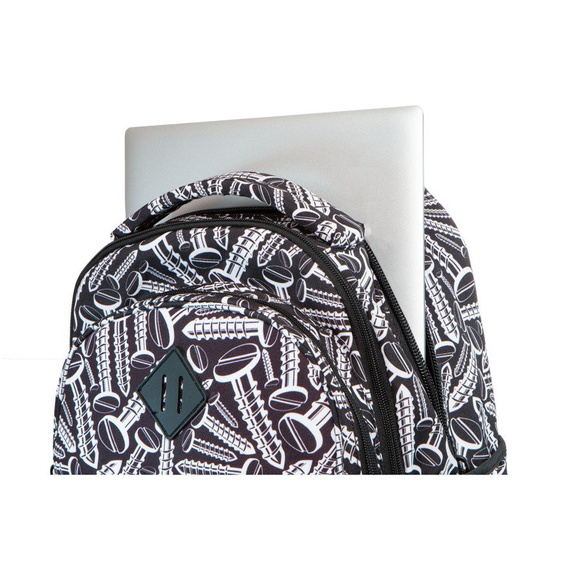 Plecak młodzieżowy na kółkach Coolpack Junior Screws 26705CP No. B28033