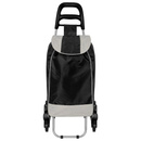 Wózek zakupowy na kółkach składany North Square Davidt's 732.325.34 Czarny