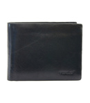 Portfel skórzany VERUS Milano 91 Czarny