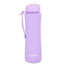 Bidon silikonowy Coolpack Pump 600 ml Powder Purple Z14648