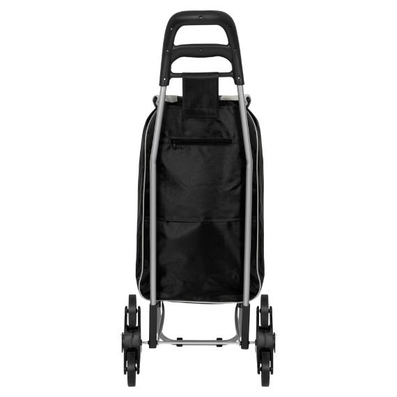 Wózek zakupowy na schody Black Horse czarny DC-307B BLACK