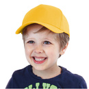 Czapka z daszkiem bejsbolówka KID START FIVE YELLOW