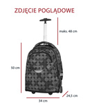 Plecak młodzieżowy na kółkach Coolpack Rapid Cambridge 59480CP nr 466