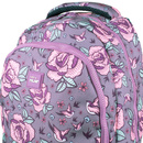 Plecak szkolny 17L Milan Flowers różowy 624601FWP