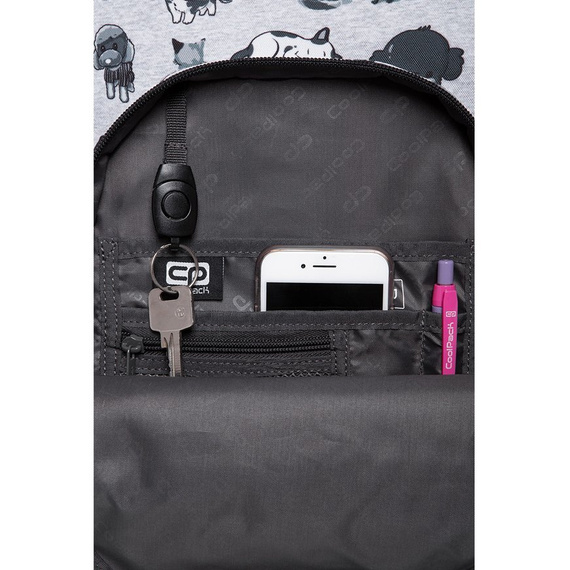 Plecak młodzieżowy szkolny CoolPack Basic Plus Doggies 68262CP C03180