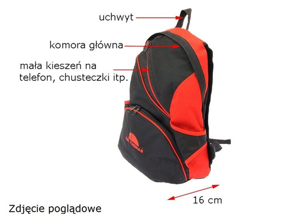 Plecak turystyczny szkolny Mr Thomas TOB-584 Panterka