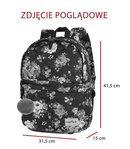 Urban backpack Coolpack Fanny Midnight Garden 12515CP nr A104